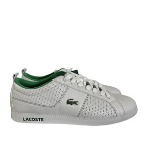 Lacoste Mens Sport Avent ET Lace Up Sneakers US 11 EU 44.5 White Classic Shoes